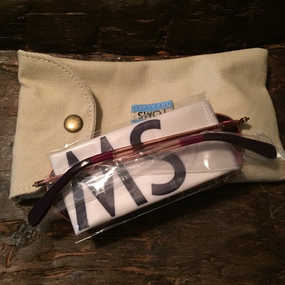 NWT Toms Aviator Rose Glasses main image 7